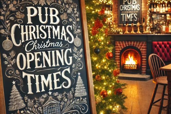 Please see our festive opening times below…